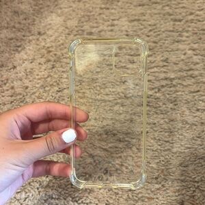 Clear iPhone 15 phone case